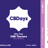 CBDayz Tincture 4000mg -Night Time