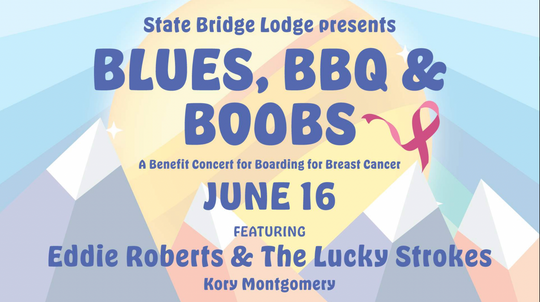 B4BC fundraising concert at Statebridge lodge on June 16th.