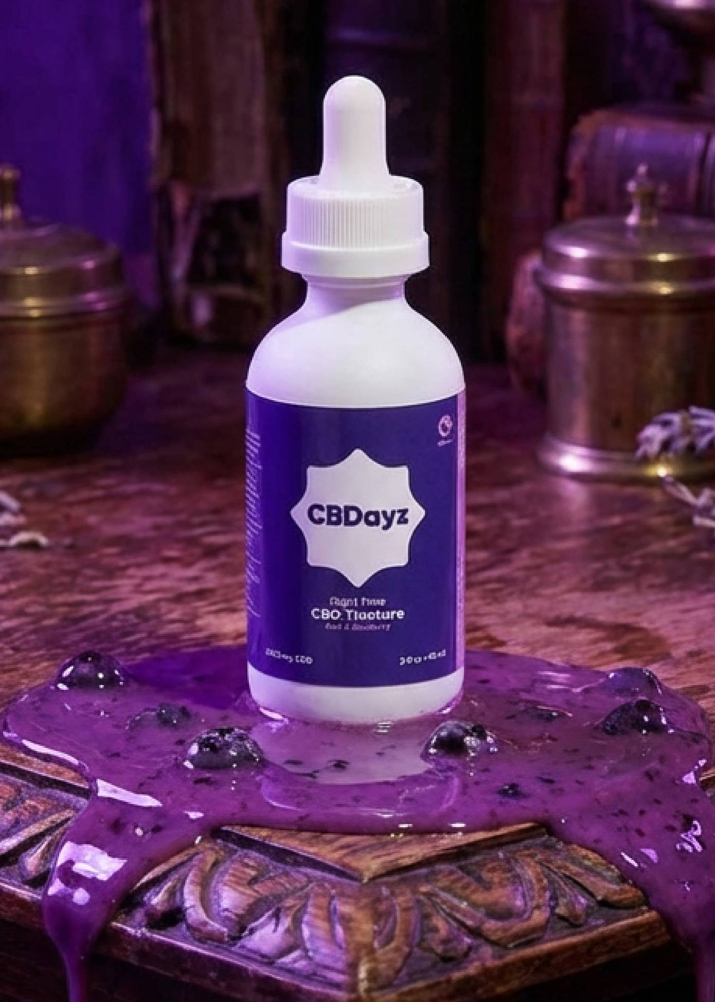 CBDayz -Tincture 4000mg -Night Time