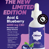 CBDayz Tincture 4000mg -Night Time