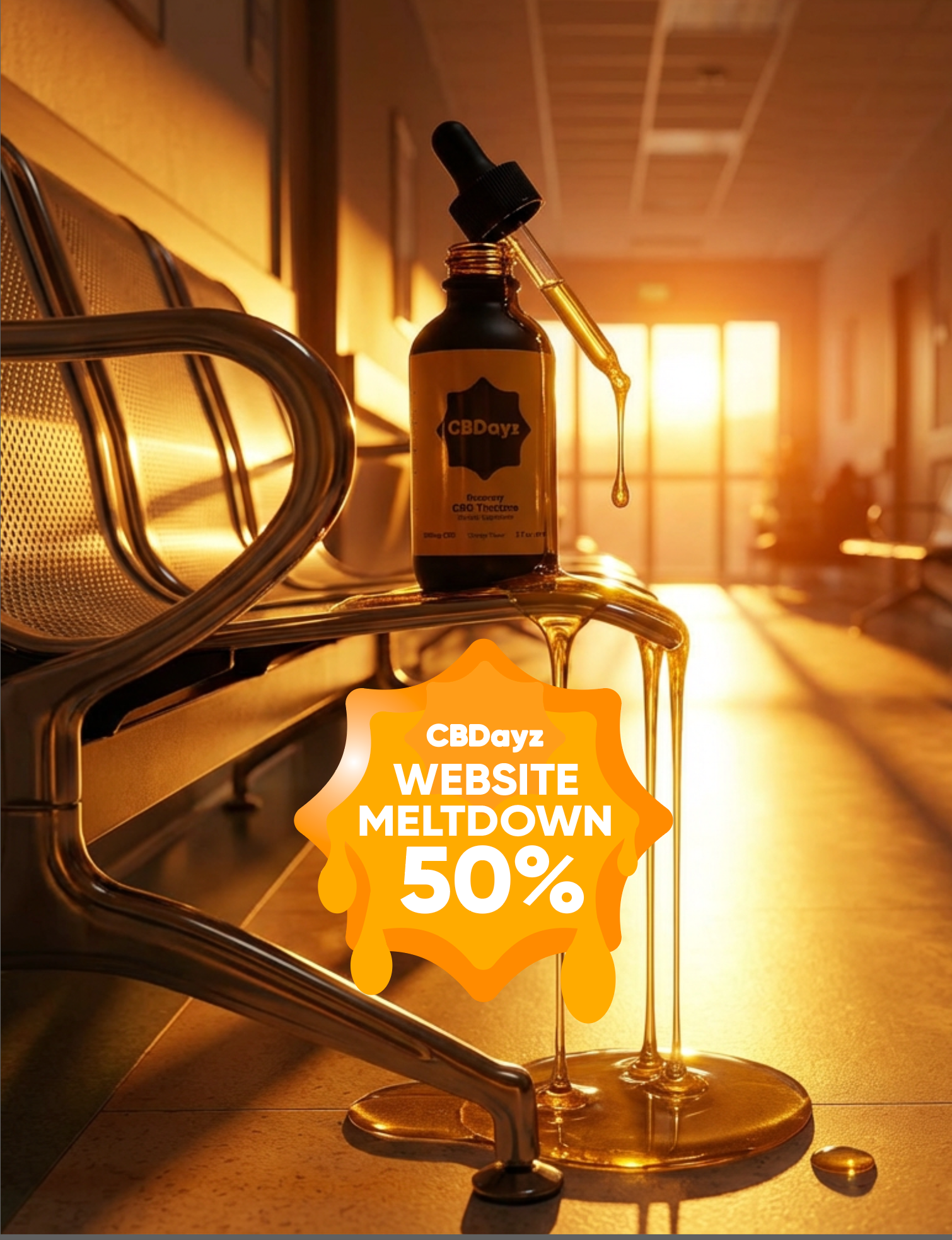 CBDayz Recovery Tincture 3000mg