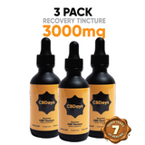 CBDayz -Recovery Tincture 3000mg 3 pack